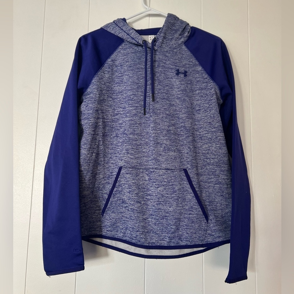 Under Armour Women’s Storm Armour Fleece Purple Hoodie Cold Gear 080126